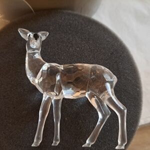 Vintage Swarovski standing Doe 247963 in original box with COA excellent